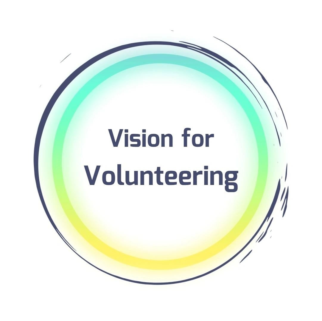 The Vision for Volunteering logo.