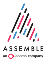 Company logo - Assemble, an access company